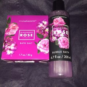 BATH SALT AND BUBBLE BATH NEVER USED